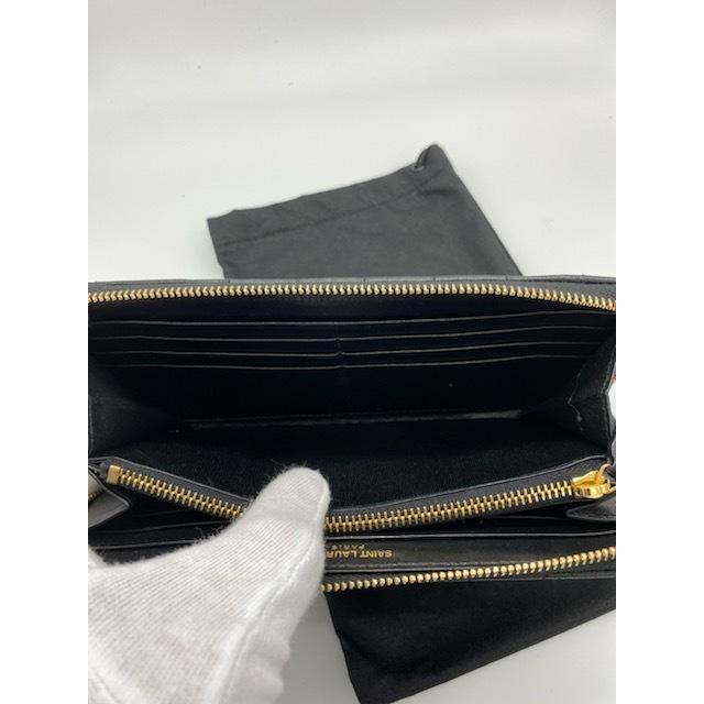 【SAINT LAURENT】イブ　サンローラン　ファスナー財布｜raftelshop｜13