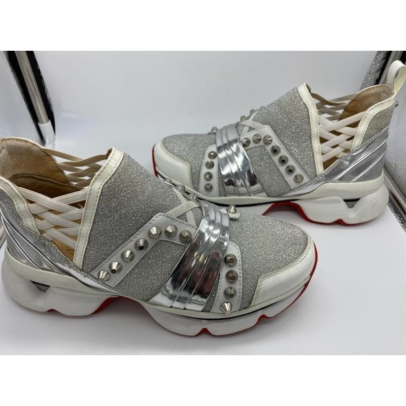 【極美品】クリスチャンルブタン / スタッズシューズ 中古・古着通販】Christian Louboutin (クリスチャン・ルブタン