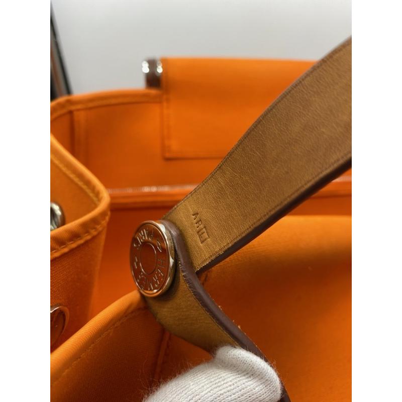 【HERMES】　エルメス　カバッグ　オレンジ　_10