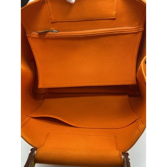 【HERMES】　エルメス　カバッグ　オレンジ　_4