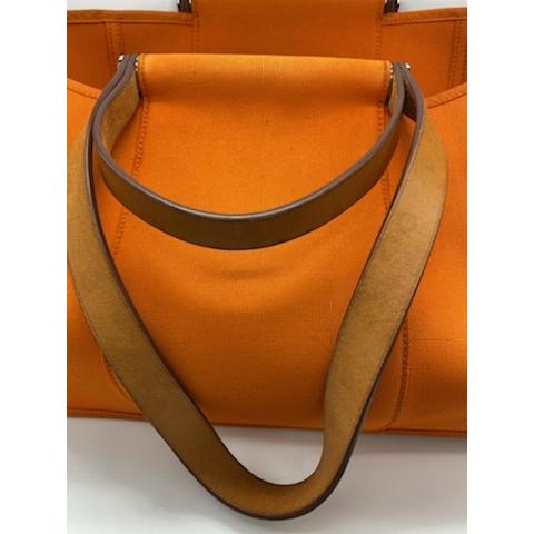 【HERMES】　エルメス　カバッグ　オレンジ　_8