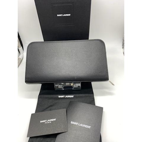 SAINT LAURENT 【SAINT LAURENT】サンローラ ラウンドファスナー長財布