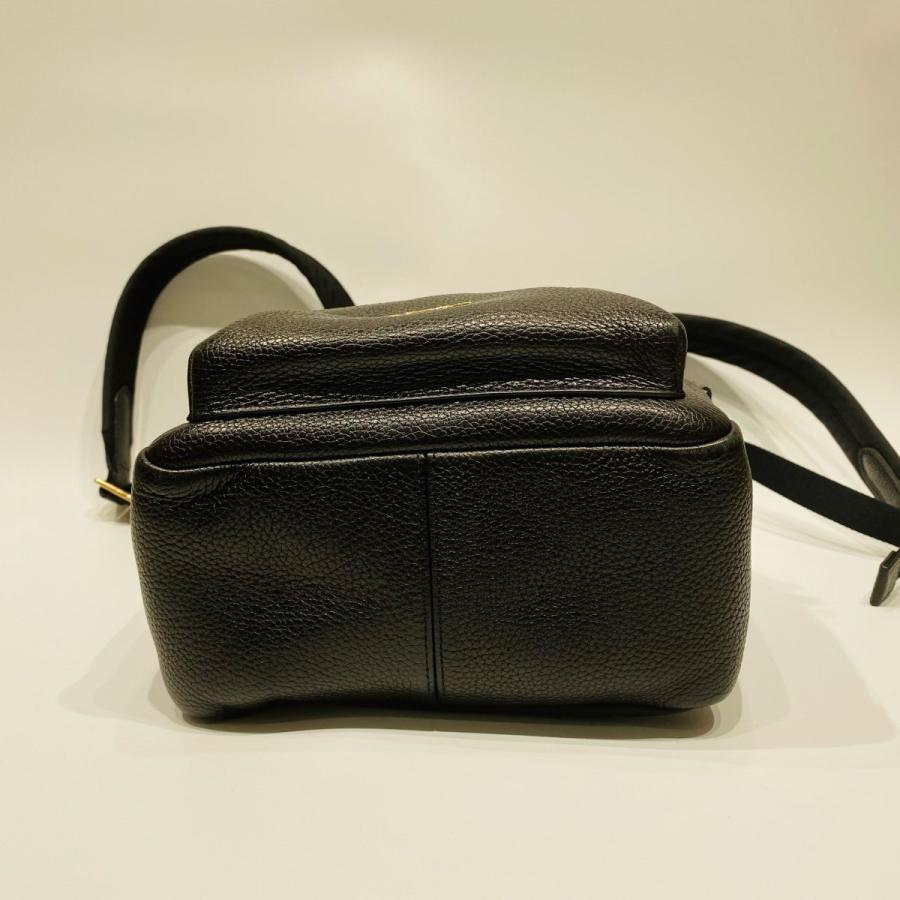 COACH 【COACH】コーチ レザー ミニリュック Wポケット ブラック COACH 【COACH】コーチ レザー ミニリュック Wポケット ブラック