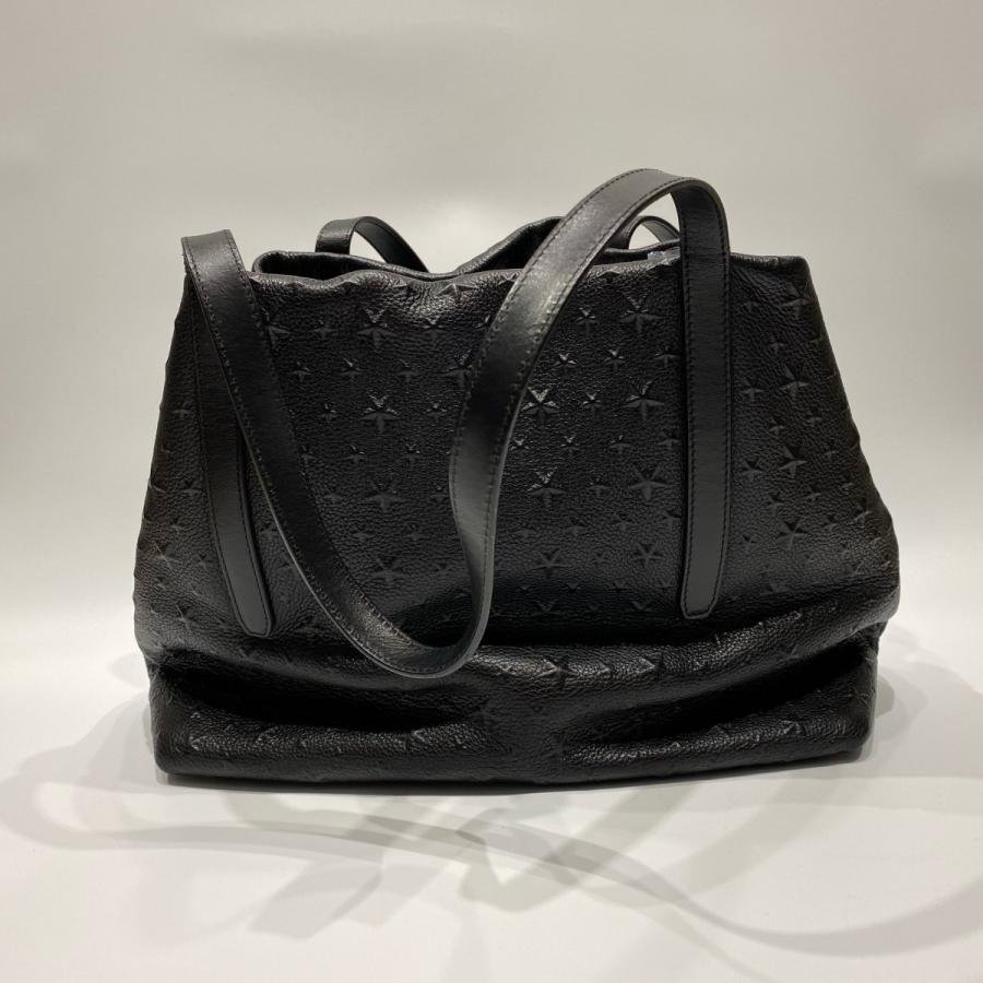 JIMMY CHOO 【Jimmy Choo】ジミーチュウ スターエンボス レザー トート  