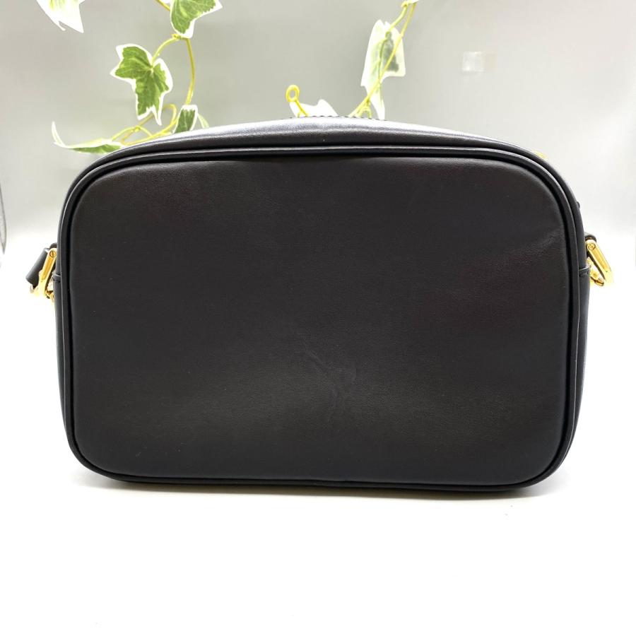 FENDI（フェンディ） 【FENDI】 レザー ショルダーバッグ ブラック