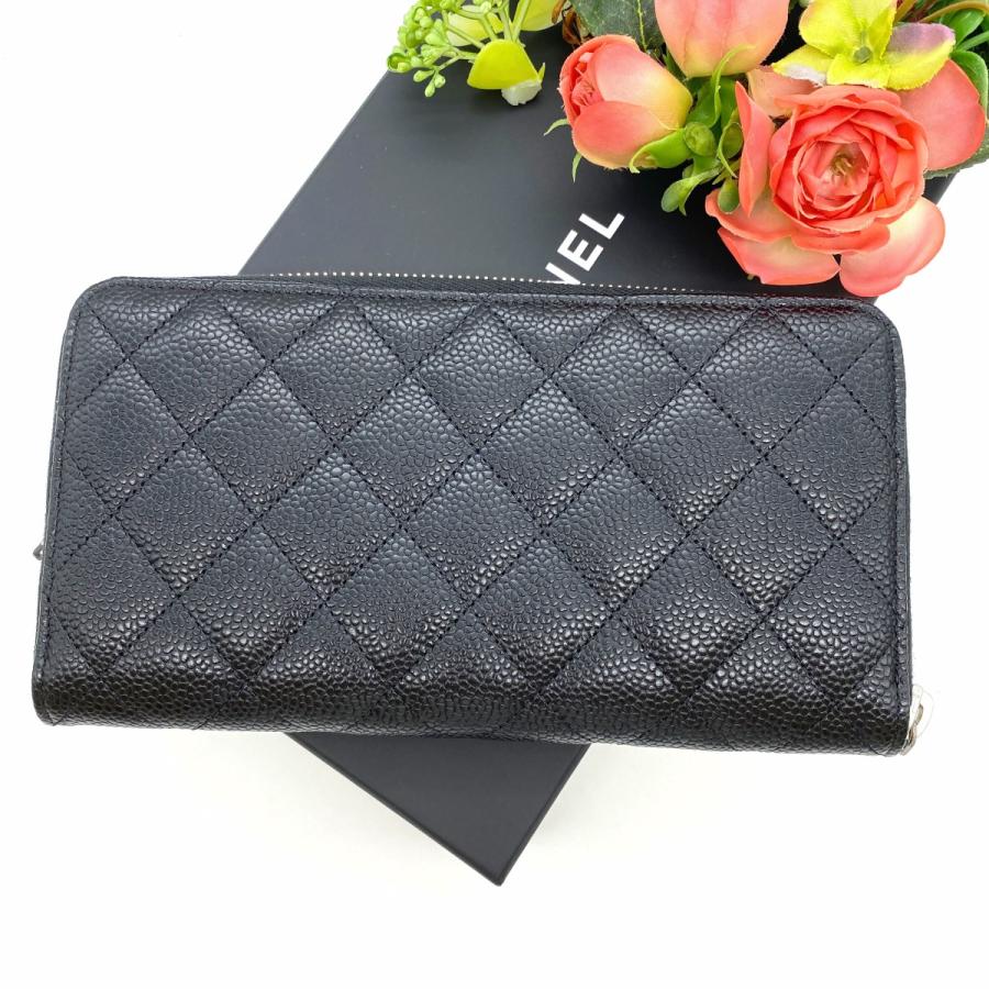 CHANEL（シャネル） 【CHANEL】シャネル キャビアスキン ラウンド