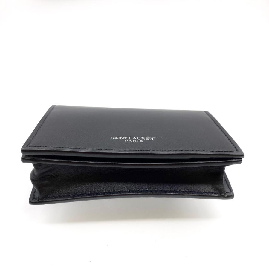 SAINT LAURENT 【SAINT 】サンローラン レザー カードケース 名刺入れ