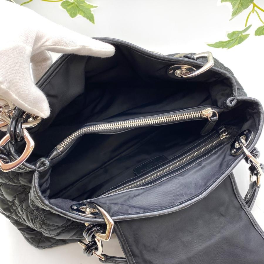 Dior ディオール トロッター柄 ハンドバッグ ナイロン カナージュ Dior ディオール トロッター柄 ハンドバッグ ナイロン カナージュ