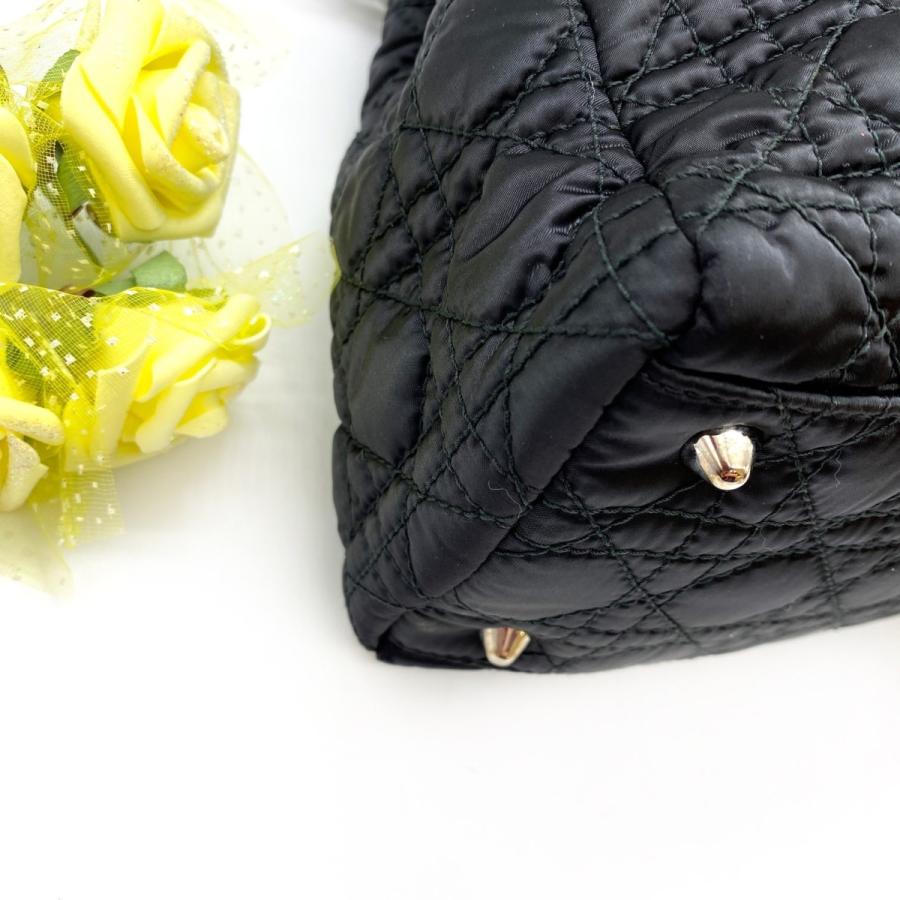 Dior ディオール トロッター柄 ハンドバッグ ナイロン カナージュ Dior ディオール トロッター柄 ハンドバッグ ナイロン カナージュ