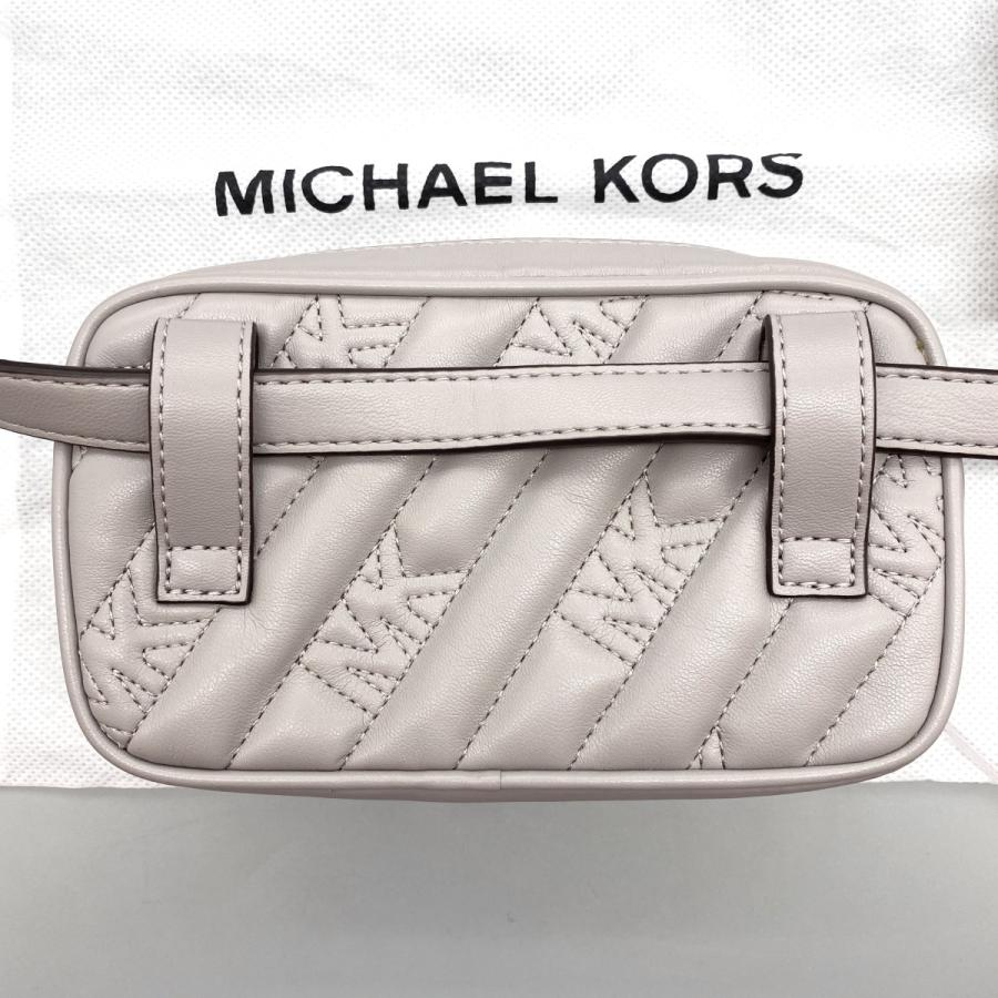 【MICHAEL KORS】マイケルコース 未使用 ボディバッグ ウエストポーチ ショルダーバッグ グレー｜raftelshop｜03