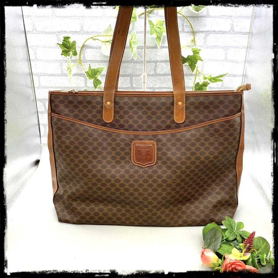 CELINE】セリーヌ マカダム柄 トートバッグ :T001203:ラフテルショップ