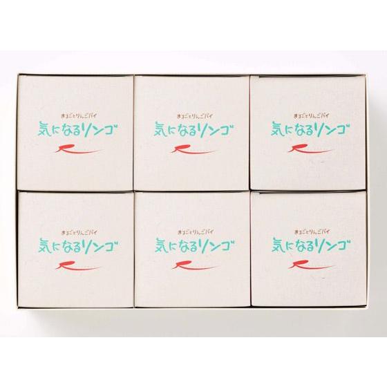 22新発 気になるリンゴ 6個入 ギフト箱入り Wantannas Go Id