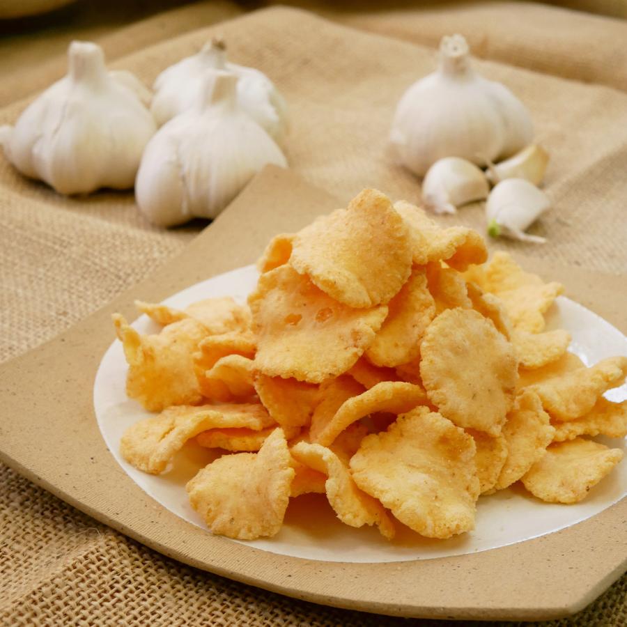 ラグノオ にんにくせんべい 100g 青森 お菓子 お土産 : ラグノオささき - 通販 - Yahoo!ショッピング