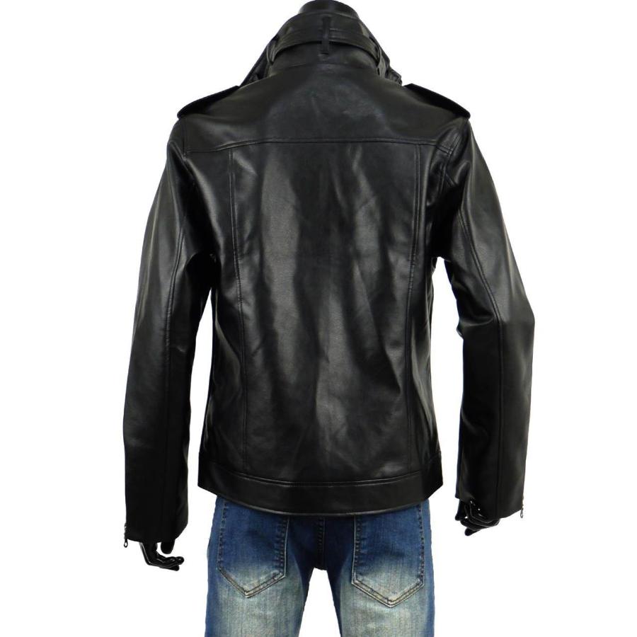 ライダースジャケット メンズ 革ジャン レザー ライダース