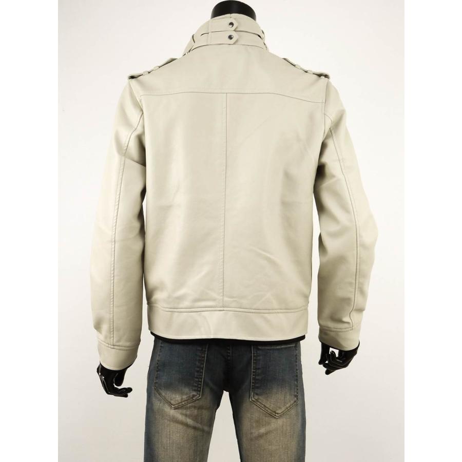 レザージャケット メンズ 革ジャン ライダースジャケット ブルゾン