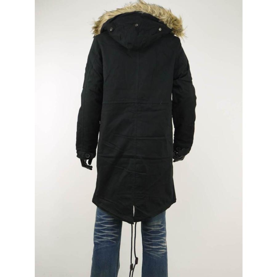 モッズコート ボア ライナー メンズ 冬 ミリタリーコート ロングコート