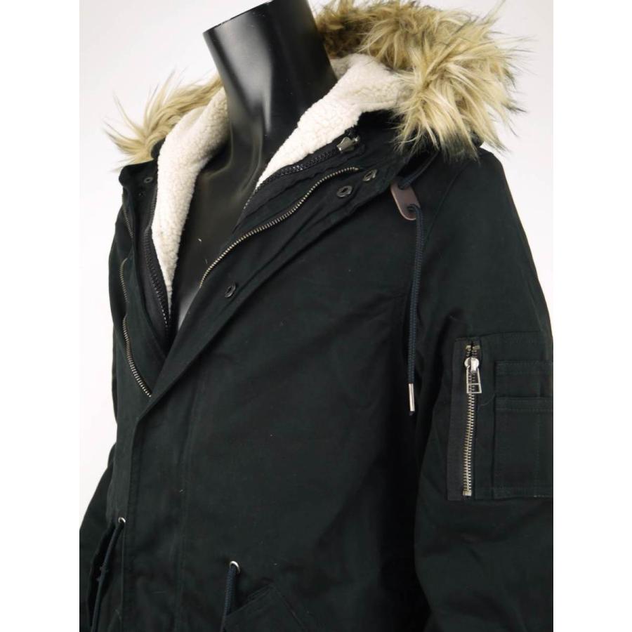 モッズコート ボア ライナー メンズ 冬 ミリタリーコート ロングコート