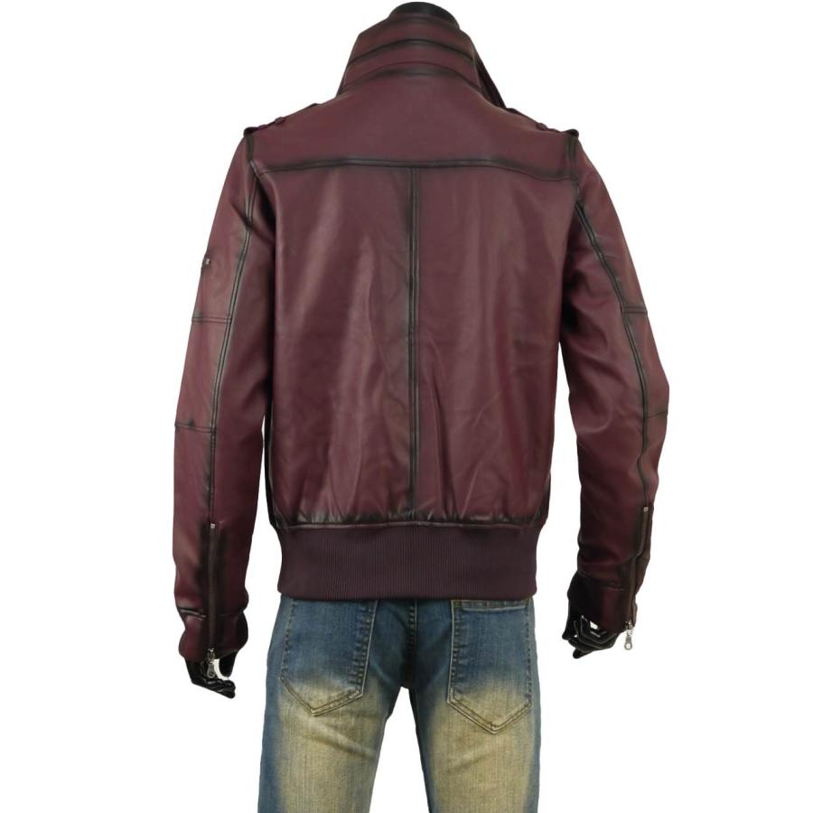 レザージャケット メンズ ライダースジャケット ライダース 革ジャン