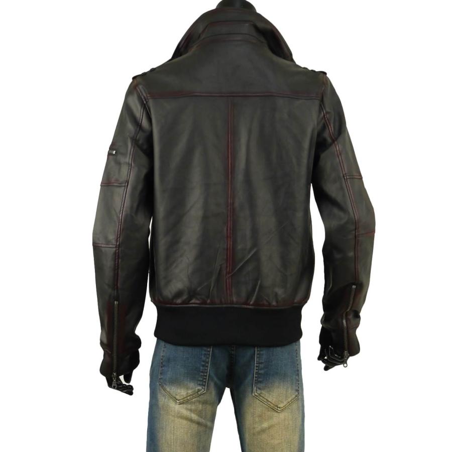 レザージャケット メンズ ライダースジャケット ライダース 革ジャン