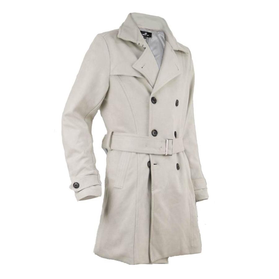 トレンチコート メンズ スエード コート フェイクスエード ロングコート お洒落コート ブランド B0916 02 B0916 02 Ragtime 通販 Yahoo ショッピング