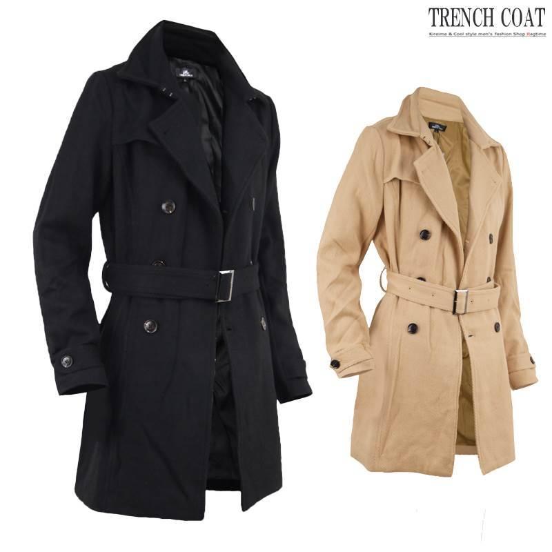 トレンチコート メンズ ロングコート 秋 冬 キレイめ スプリングコート ウール トラッド 大人 B 01 B 01 Ragtime 通販 Yahoo ショッピング