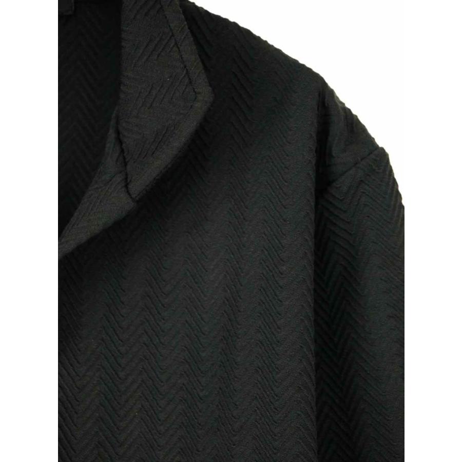 ポロシャツ メンズ イタリアンカラー 七分袖 立ち襟 襟ワイヤー ７分シャツ スキッパーシャツ B050524-01｜rag001｜17