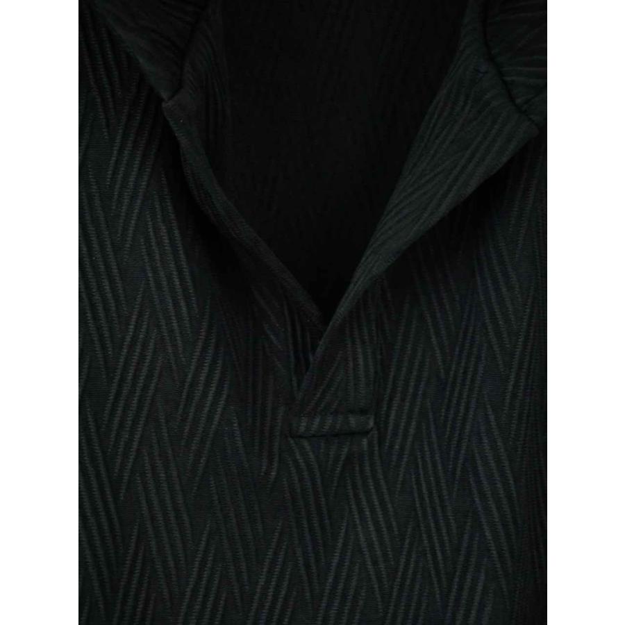 ポロシャツ メンズ イタリアンカラー 半袖 立ち襟 襟ワイヤー サマーシャツ スキッパーシャツ B050524-04｜rag001｜12