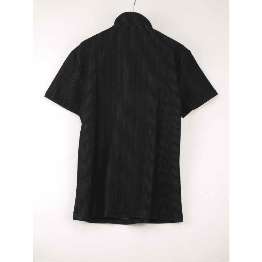 ポロシャツ メンズ イタリアンカラー 半袖 立ち襟 襟ワイヤー サマーシャツ スキッパーシャツ B050524-05｜rag001｜13