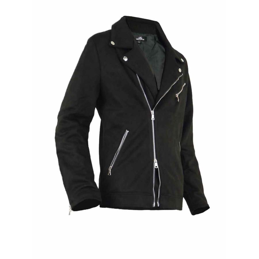 ライダースジャケット メンズ スウェード バイカージャケット スエード