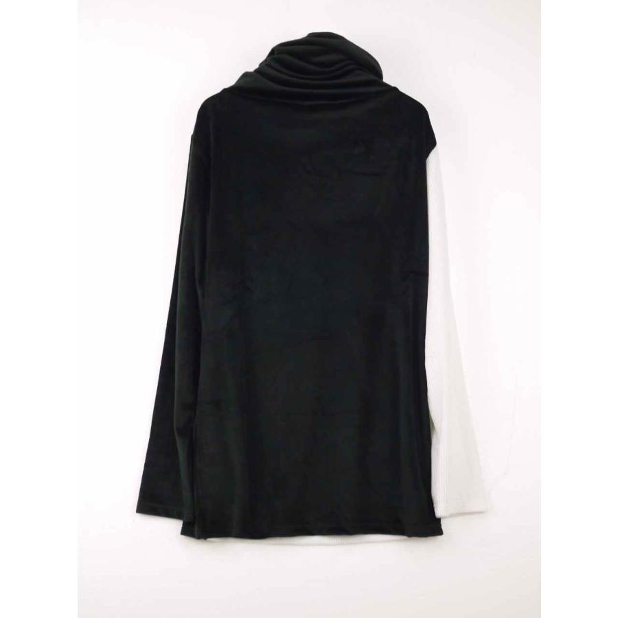 【JUNYAWATANABE】ウール ボリュームネック ドレープ長袖カットソー JUNYA WATANABE COMME des GARCONS - 【JUNYAWATANABE】ウール