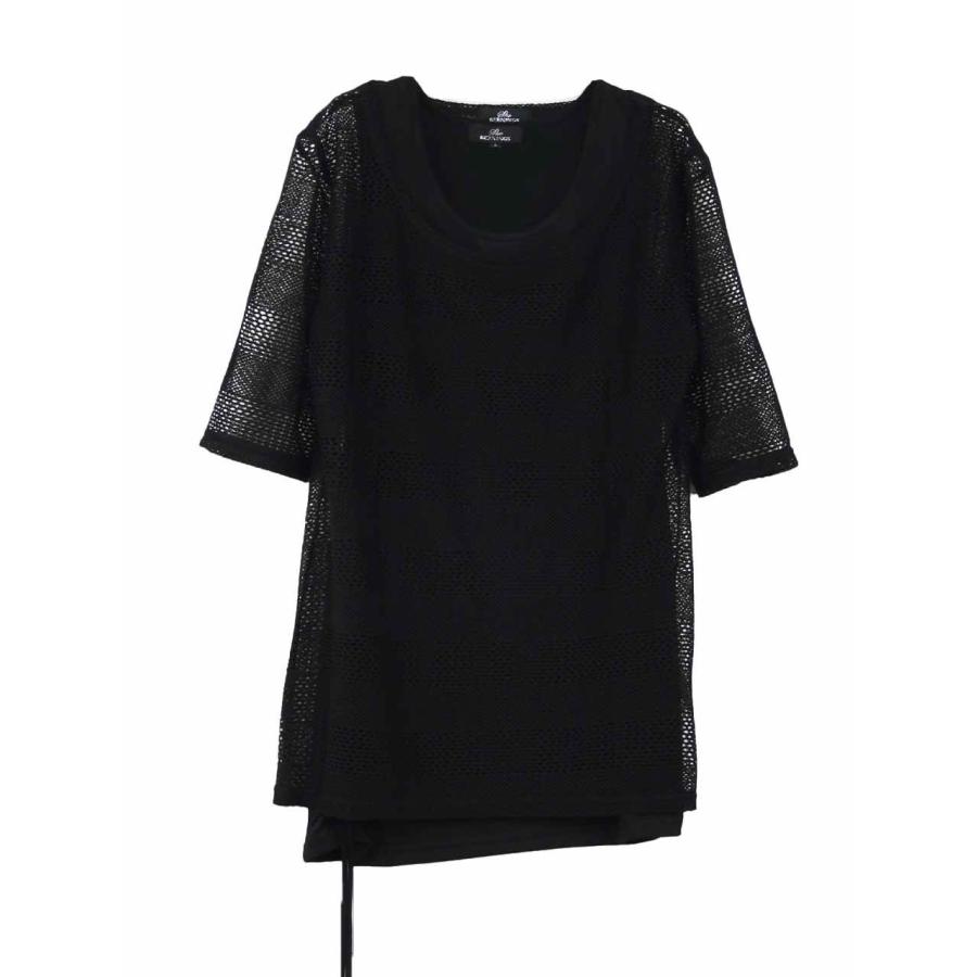 ニット メッシュ メンズ サマーニット トップス Tシャツ タンクトップ