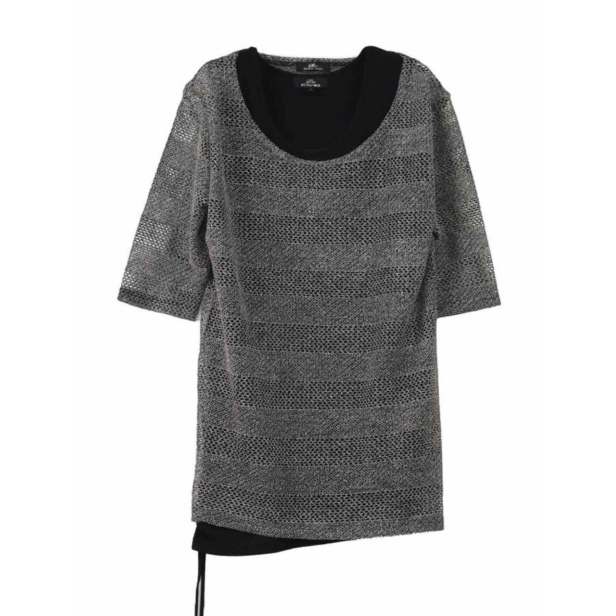 ニット メッシュ メンズ サマーニット トップス Tシャツ タンクトップ