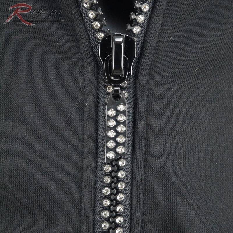 【新品未使用】ウザリス パーカー上下 セットアップ ラインストーン 8 ウザリス♡パーカー上下♡セットアップ♡ラインストーン♡8（美