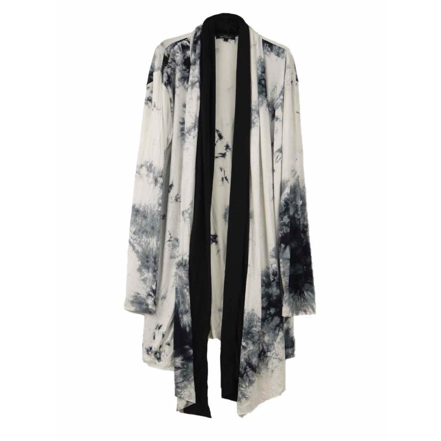 goa タイダイ　ドレープ　ロングカーディガン カーディガン メンズ コーディガン ドレープ タイダイ ムラ染め