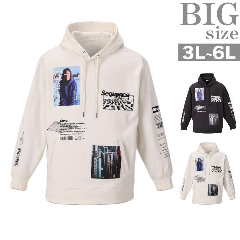 プルオーバーパーカー 大きいサイズ メンズ パーカー フォト プリント おしゃれ カジュアル C C 06 Ragtime 通販 Yahoo ショッピング