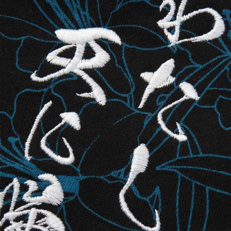 パーカー 大きいサイズ メンズ 北斗の拳 ユリア 絡繰魂 刺繍 プリント 和柄 おしゃれ C020107-05の画像