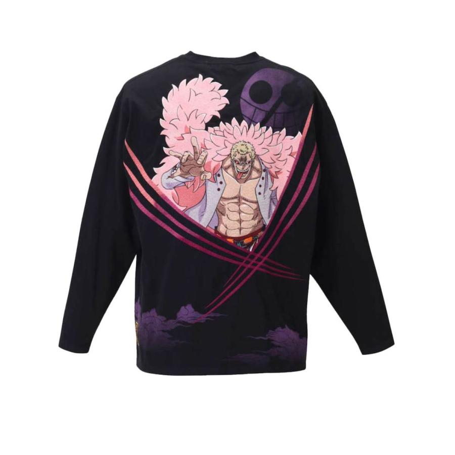 長袖Tシャツ 大きいサイズ メンズ ドフラミンゴ アニメ キャラ