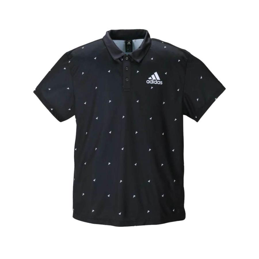 adidas アディダス ポロシャツ 大きいサイズ メンズ プリント
