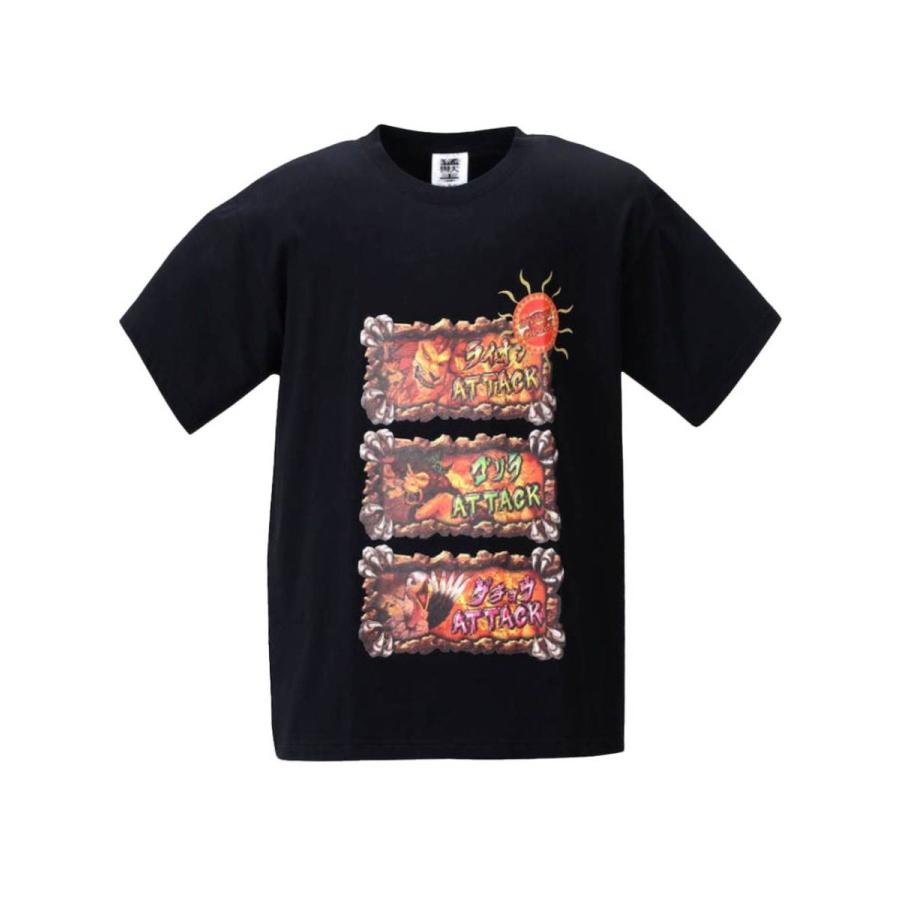 プリントTシャツ 大きいサイズ メンズ 猛獣王 パチスロ キャラTシャツ