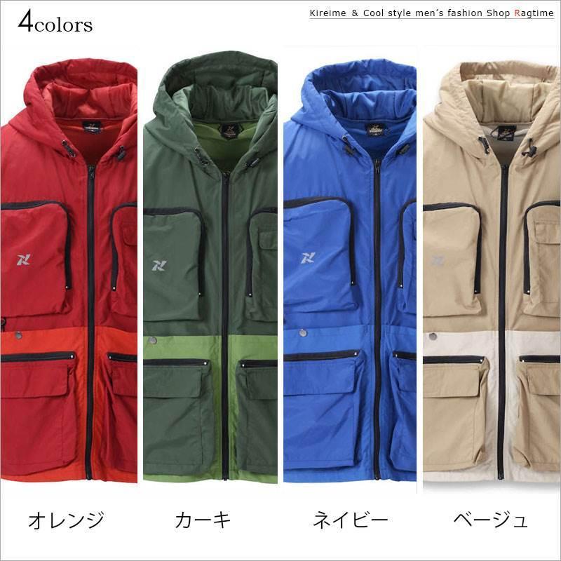 ベスト 大きいサイズ メンズ キャリーベスト TULTEX 多機能 フード