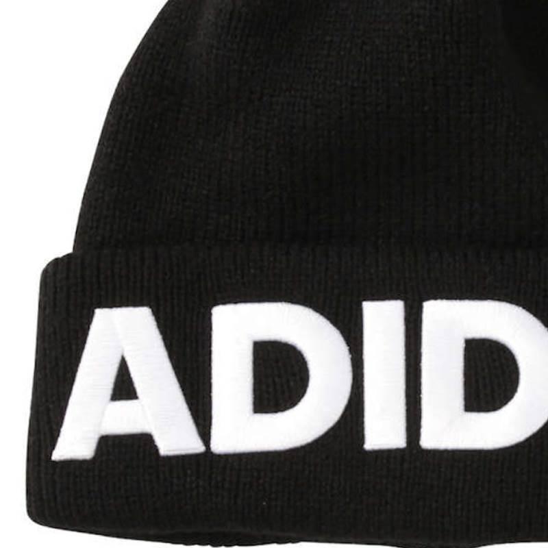 ニット帽 adidas アディダス 大きいサイズ メンズ ニットワッチ ロゴ
