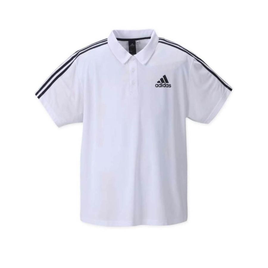 ポロシャツ 半袖 adidas アディダス 大きいサイズ メンズ トレーニング