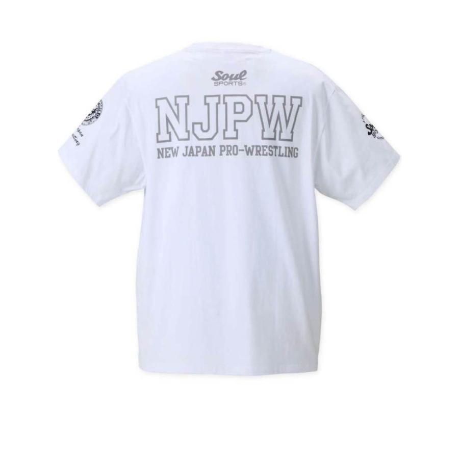 プリントTシャツ SOUL SPORTS 新日本プロレス 大判 ロゴ 半袖 大きいサイズ メンズ C040306-13｜rag001｜10