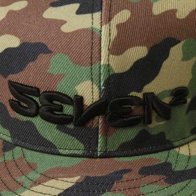 キャップ 大きいサイズ メンズ フラットバイザー カモフラ 迷彩柄