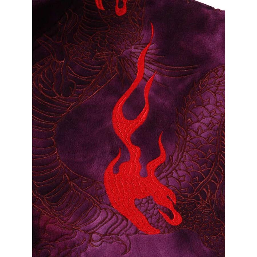 ジップパーカー 和柄 大きいサイズ メンズ 龍刺繍 ドラゴン タイダイ ムラ染め 絡繰魂 C040801-08 ジップパーカー 和柄 大きいサイズ メンズ 龍刺繍 ドラゴン タイダイ