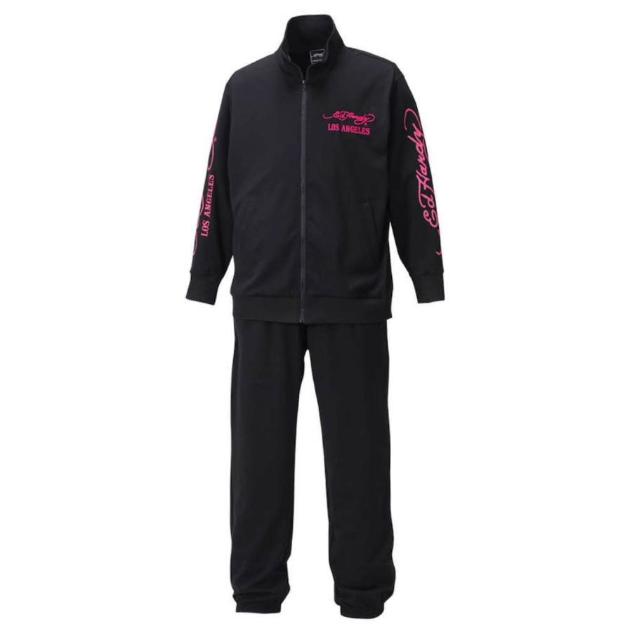 ジャージ 上下 大きいサイズ メンズ ED HARDY ドクロ スカル プリント