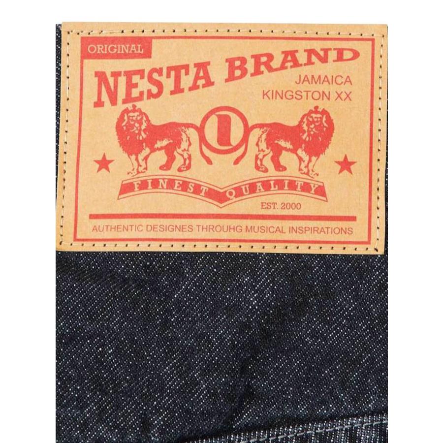 デニムパンツ 大きいサイズ メンズ ジーンズ NESTA BRAND ウォッシュ