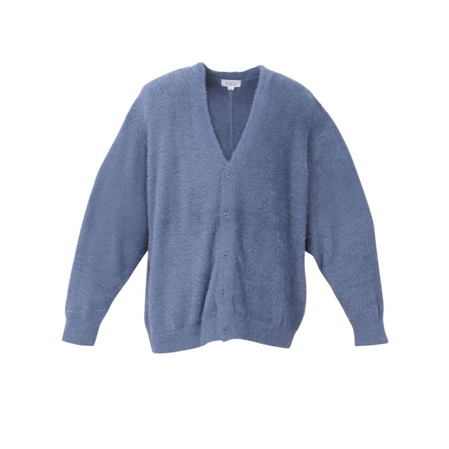 カーディガン シャギー ボア 大きいサイズ メンズ ファー フリース