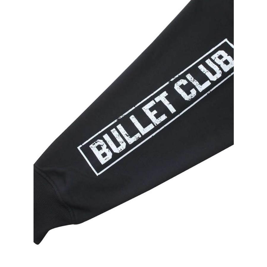 プリントパーカー 大きいサイズ メンズ 新日本プロレス BULLET CLUB RING FORCE ジップ C041102-04｜rag001｜08