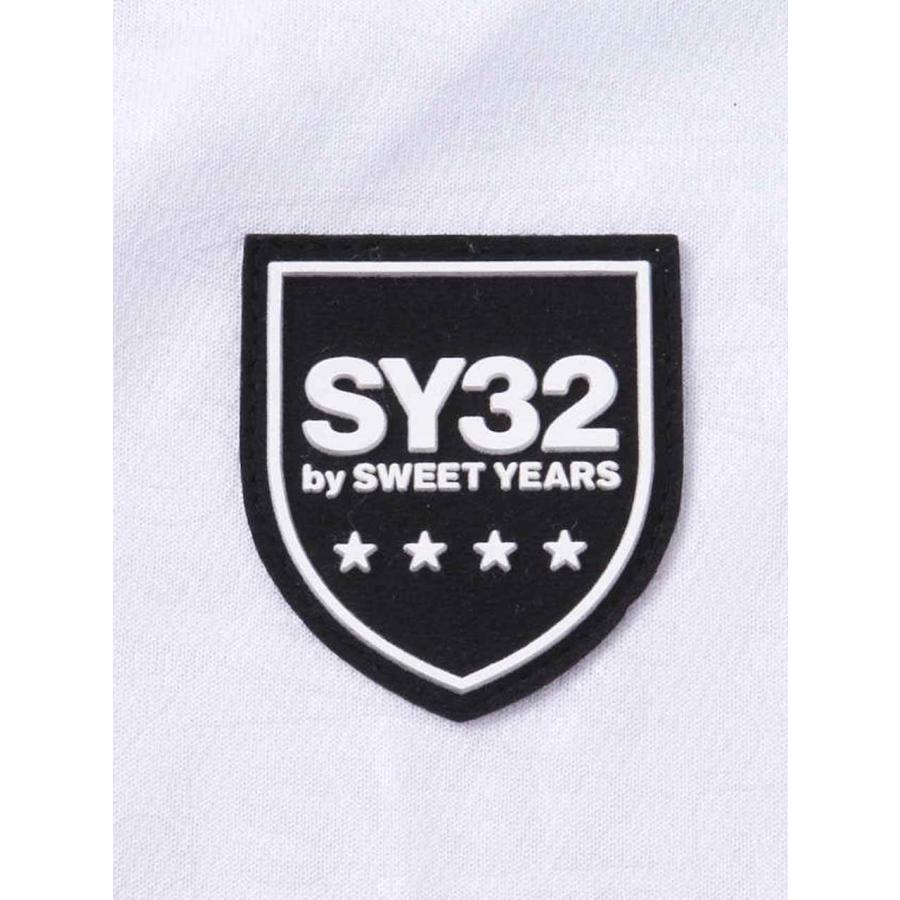 ポロシャツ 大きいサイズ メンズ ハーフジップ SY32 エンボス 総柄